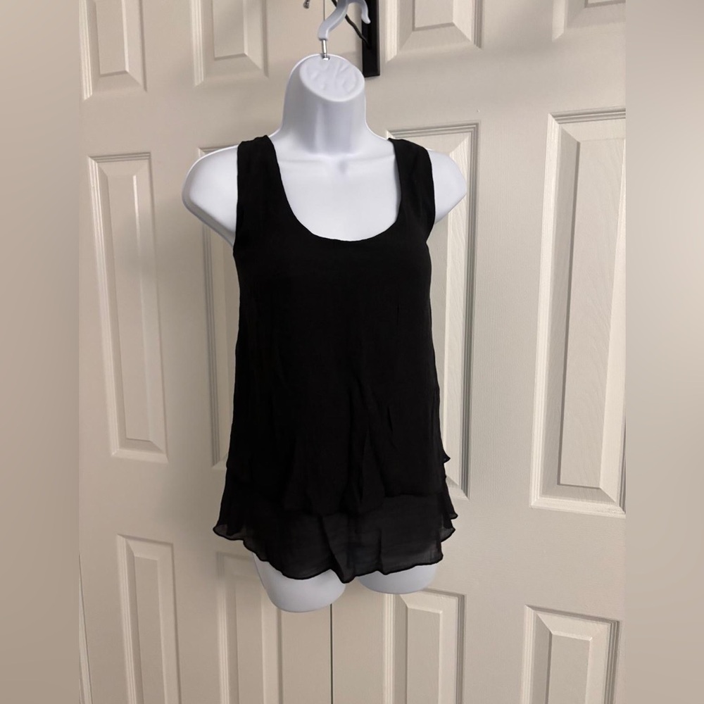 SHEIN Black Layered Tank Top